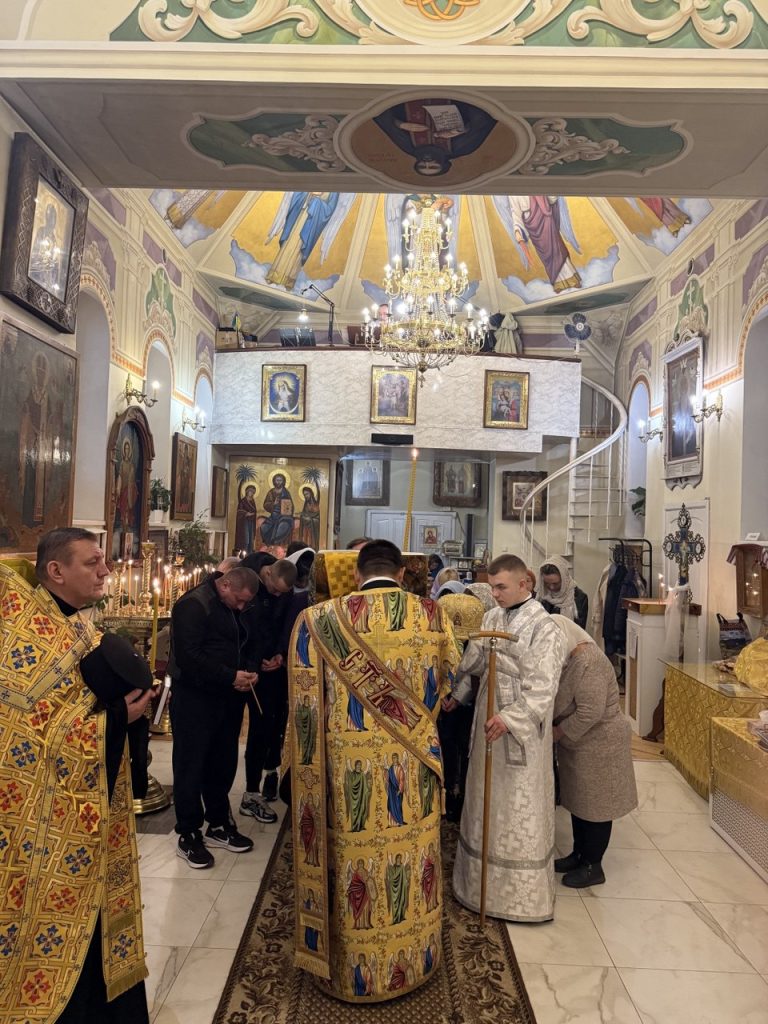 Всенічне бдіння напередодні 22-ої Неділі після П’ятдесятниці.