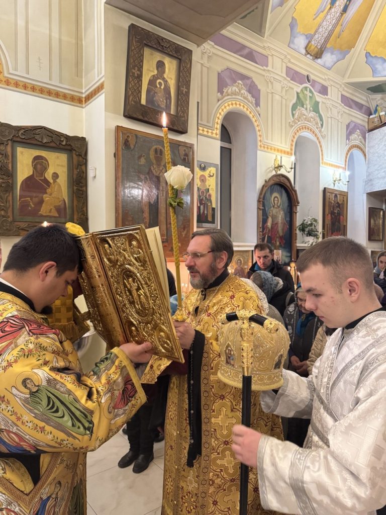 Всенічне бдіння напередодні 25-ї неділі після П’ятдесятниці.Апостола Андрія Першозваного.