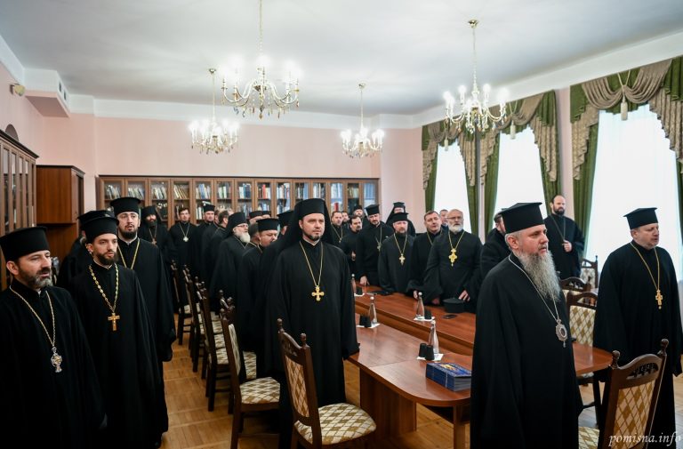Архімандрит Феодосій відвідав збори духовенства ставропігійних та інших парафій Православної Церкви України.#0