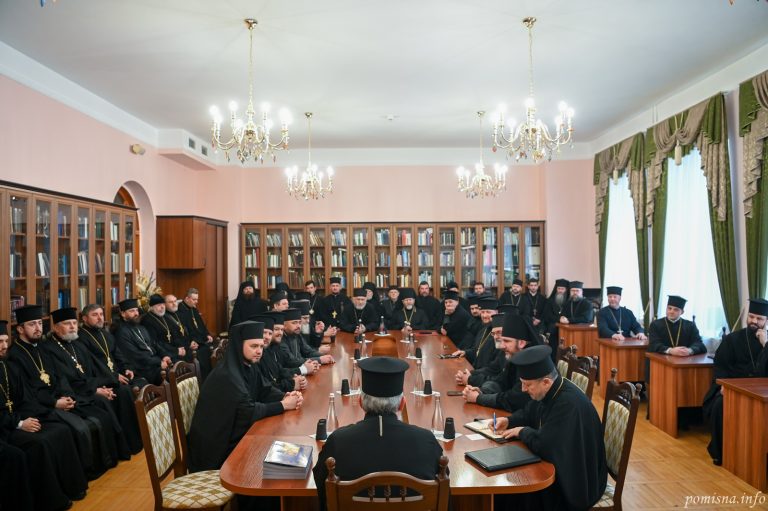 Архімандрит Феодосій відвідав збори духовенства ставропігійних та інших парафій Православної Церкви України.#1