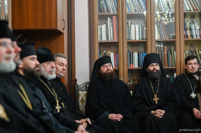 Архімандрит Феодосій відвідав збори духовенства ставропігійних та інших парафій Православної Церкви України.#10