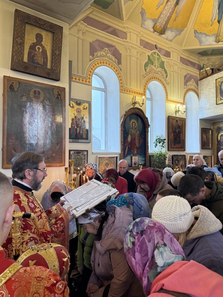 Урочисте богослужіння у день пам’яті великомучениці Варвари.