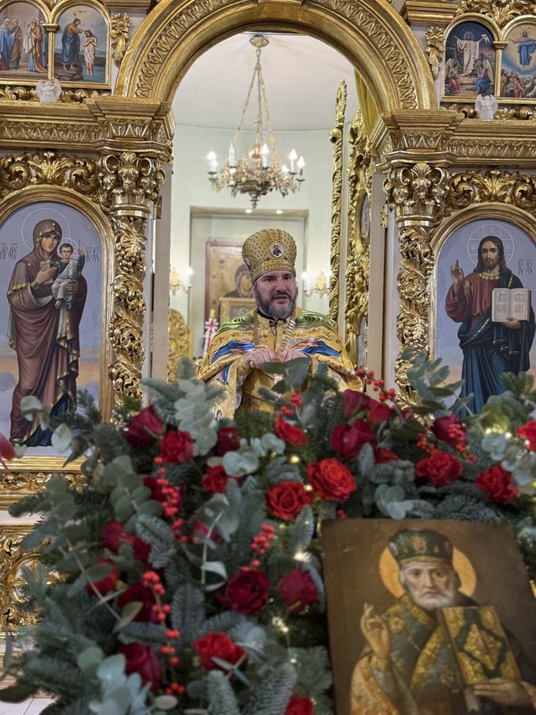 Божественна Літургія у день пам’яті Святителя Миколая ,архієпископа Мир Лікійських,чудотворця.