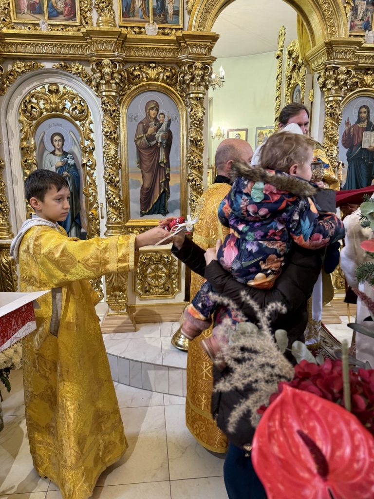 Божественна Літургія у день пам’яті Святителя Миколая ,архієпископа Мир Лікійських,чудотворця.