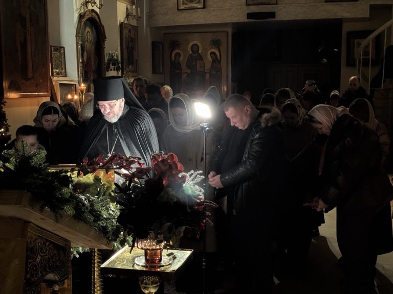 Субота перед Різдвом Христовим.Всенічне бдіння.