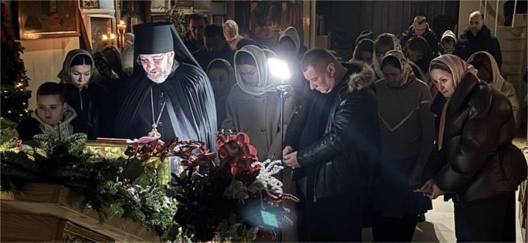 Субота перед Різдвом Христовим.Всенічне бдіння.