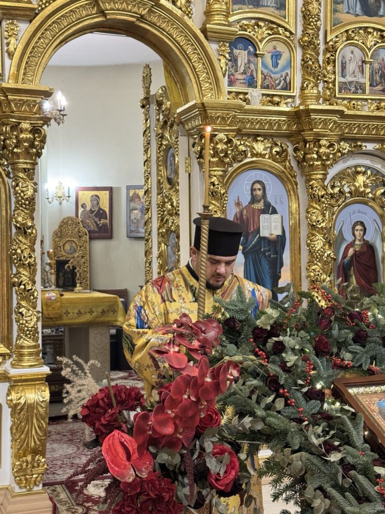 Субота перед Різдвом Христовим.Всенічне бдіння.
