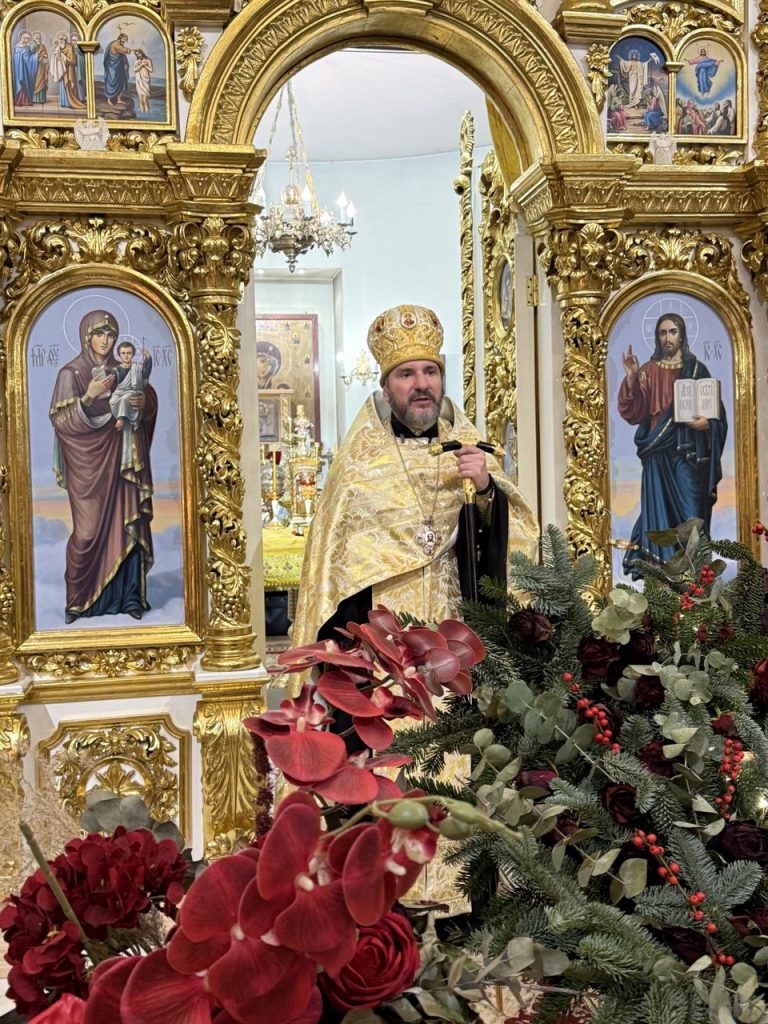 Субота перед Різдвом Христовим.Проповідь намісника.