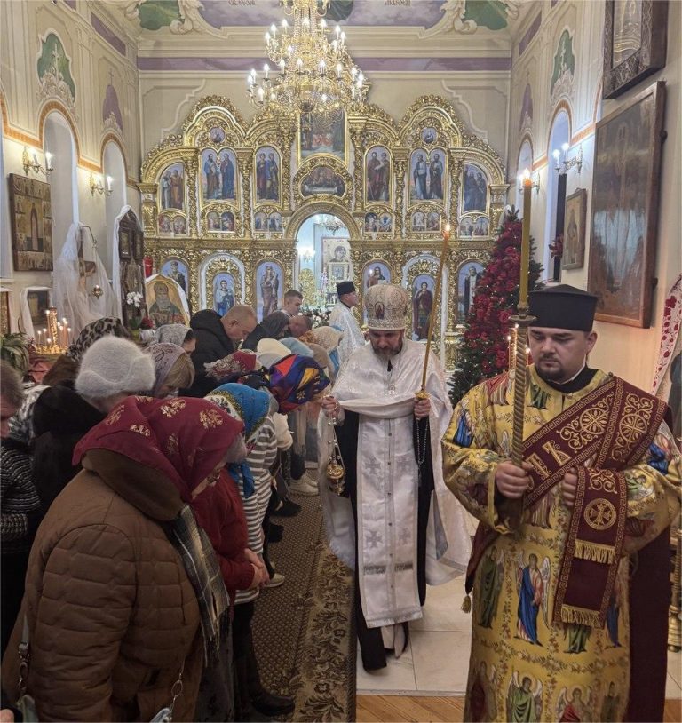 Всенічне бдіння у суботу після Різдва Христового.