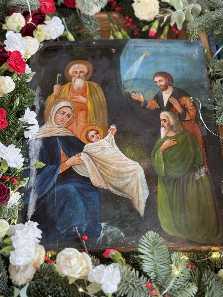 У неділю по Різдві Христовому архімандрит Феодосій очолив Божественну літургію.