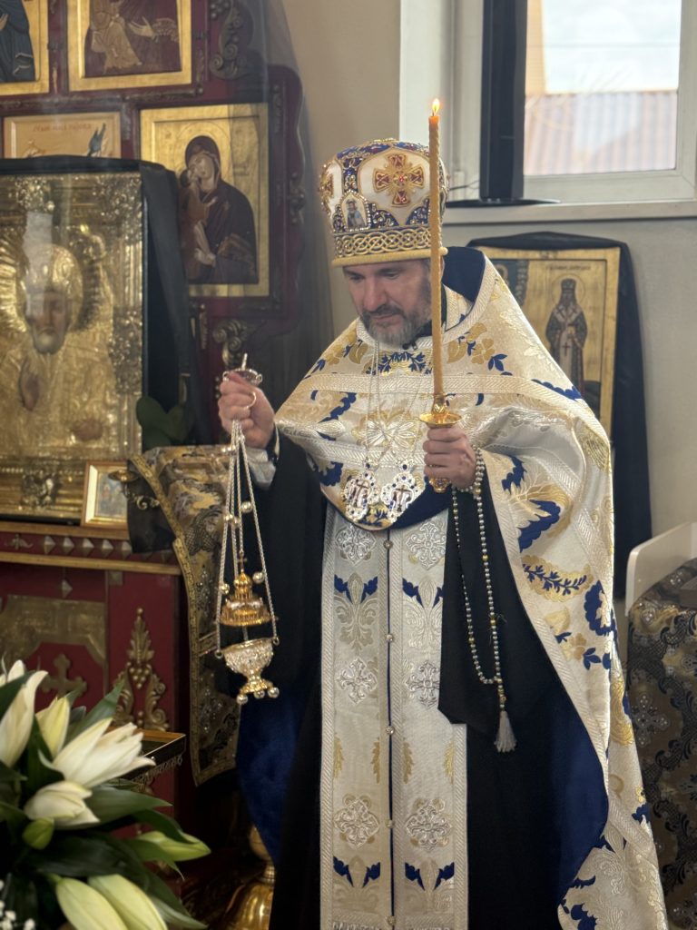 Вечірня Благовіщення Пресвятої Богородиці.