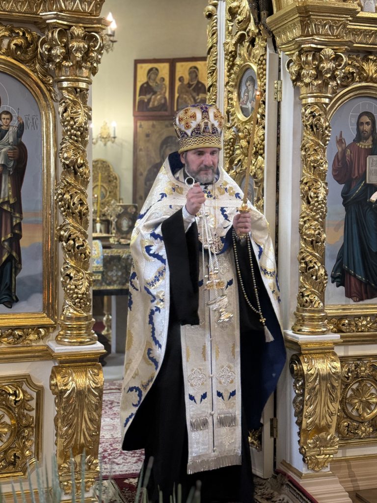 Вечірня Благовіщення Пресвятої Богородиці.