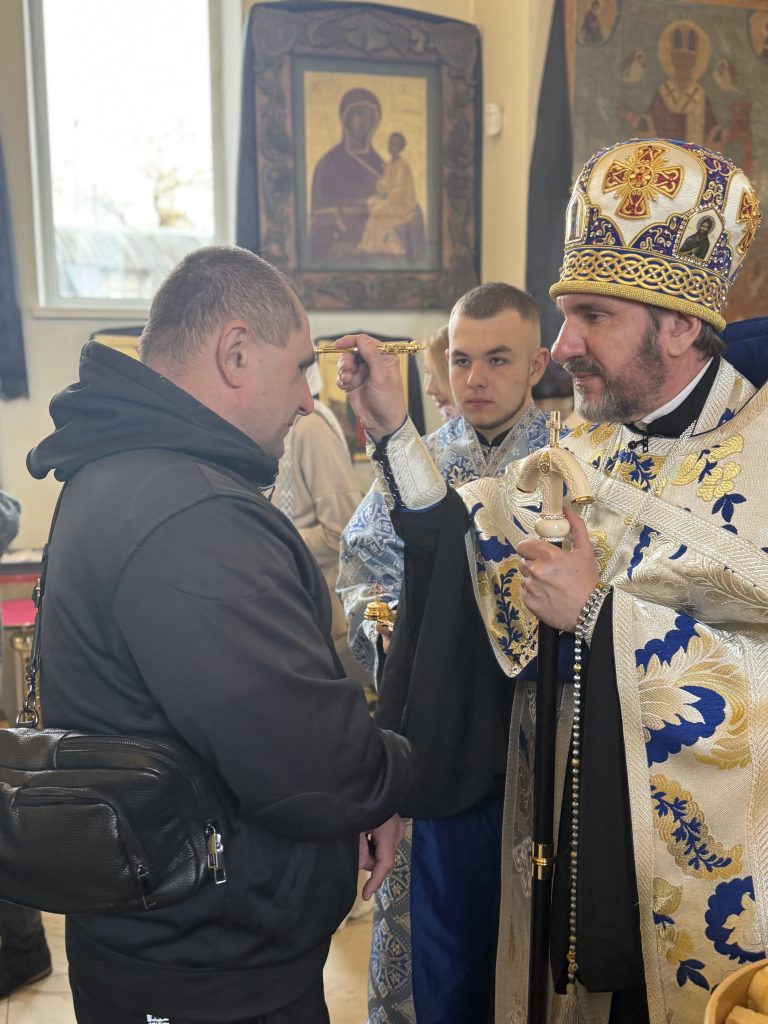 Вечірня Благовіщення Пресвятої Богородиці.