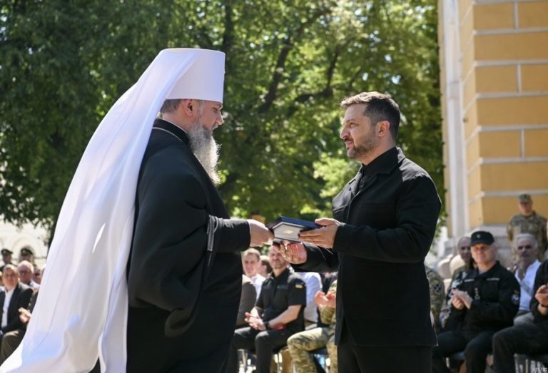 Вітання Предстоятелю Православної Церкви України.