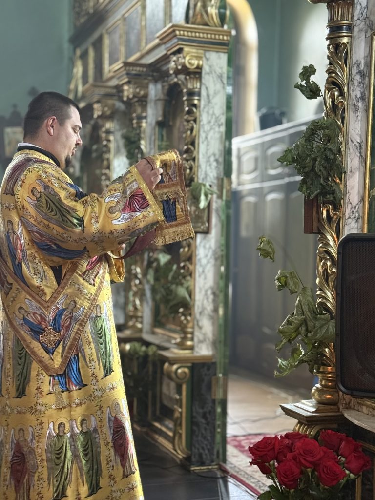 Відання свята Пʼятдесятниці. Вечірня в Свято-Троїцькому соборі.#18