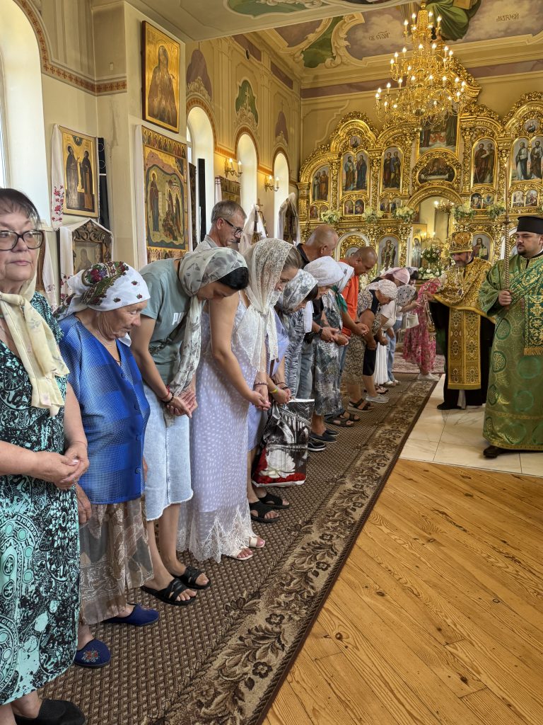 Всенічна храмового свята першого престолу, Преподобного Серафима Саровського.