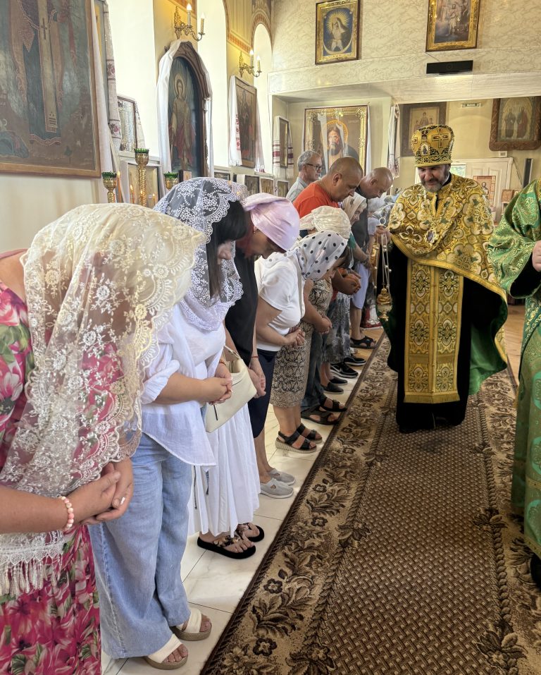 Всенічна храмового свята першого престолу, Преподобного Серафима Саровського.
