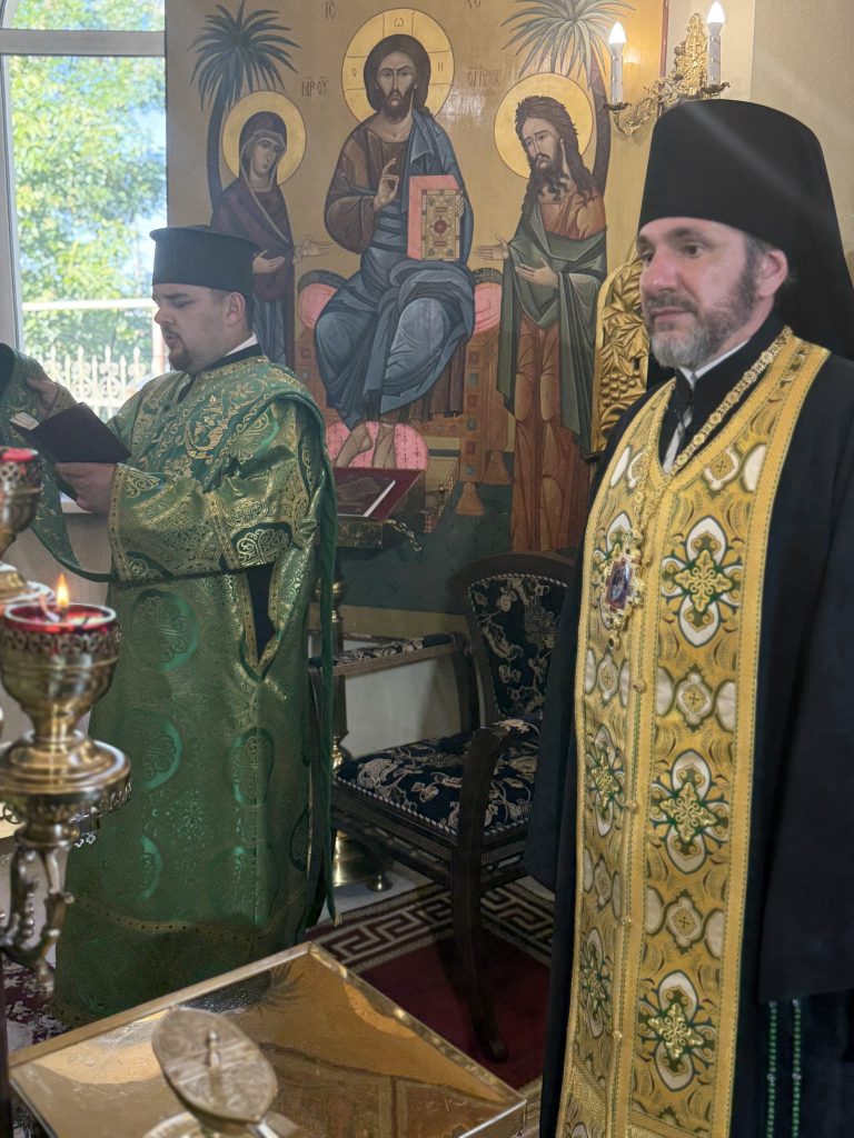 Всенічна храмового свята першого престолу, Преподобного Серафима Саровського.