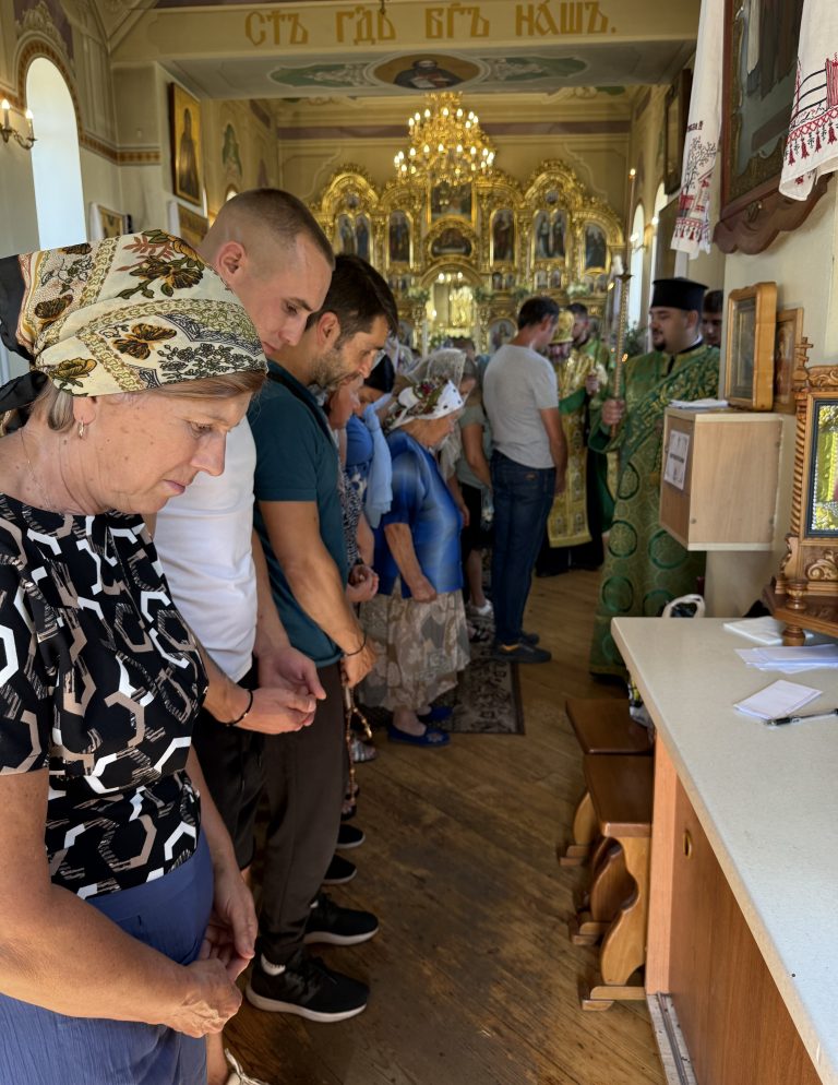 Всенічна храмового свята першого престолу, Преподобного Серафима Саровського.