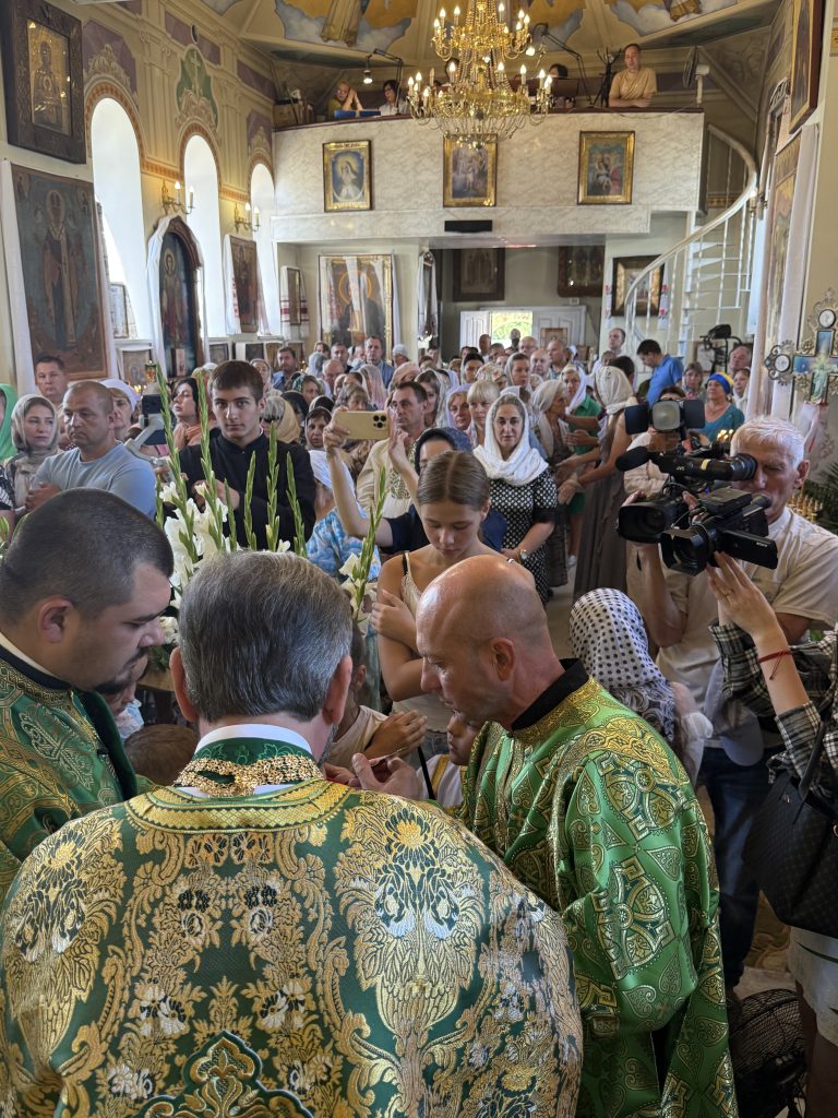 Храмовий день першого Престолу Преподобного Серафима Саровського.