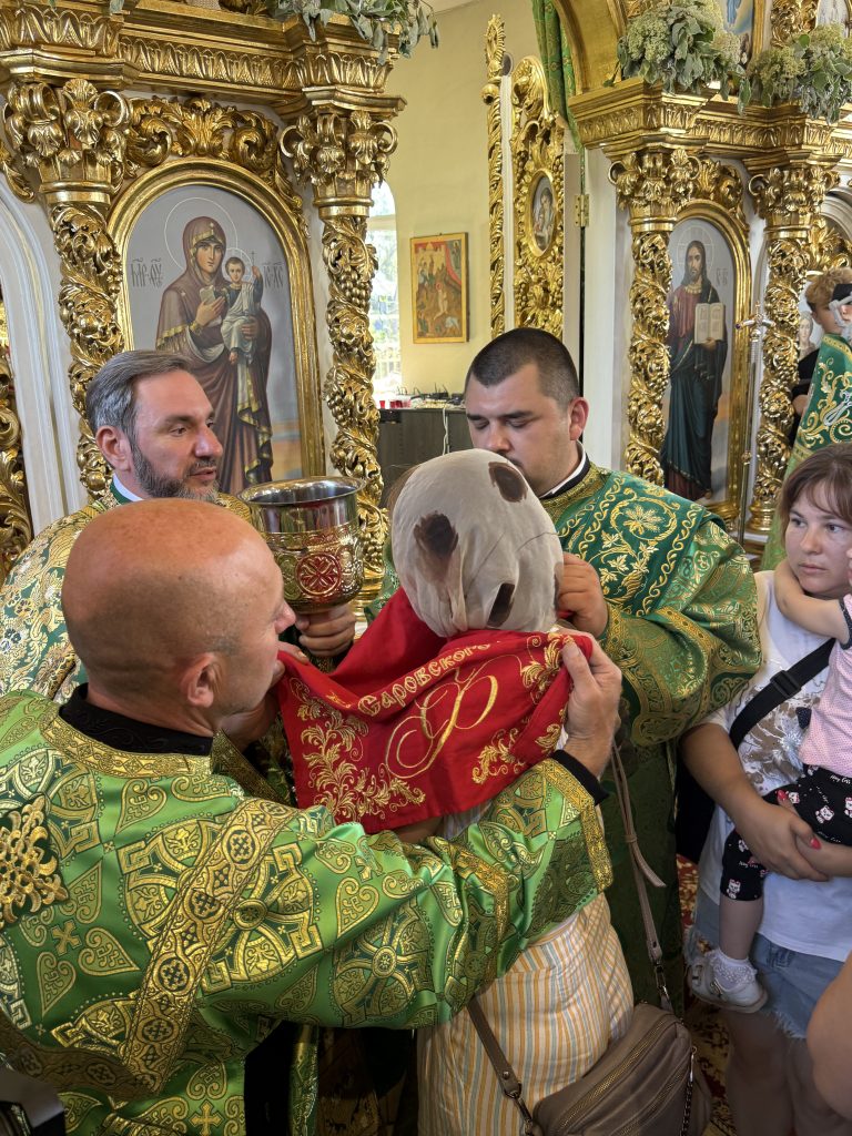 Храмовий день першого Престолу Преподобного Серафима Саровського.