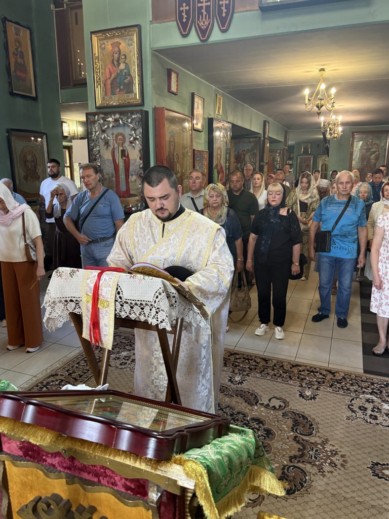 Літургія в 8-му неділю після Пятидесятниці.