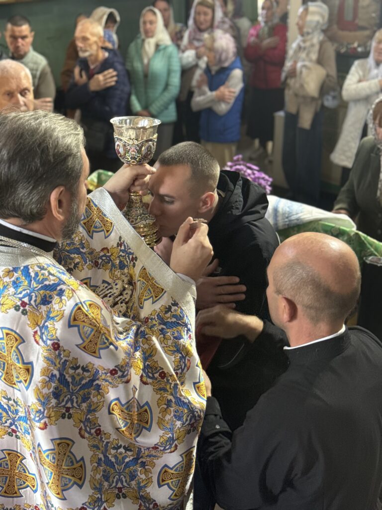 Літургія Покрова Пресвятої Богородиці.