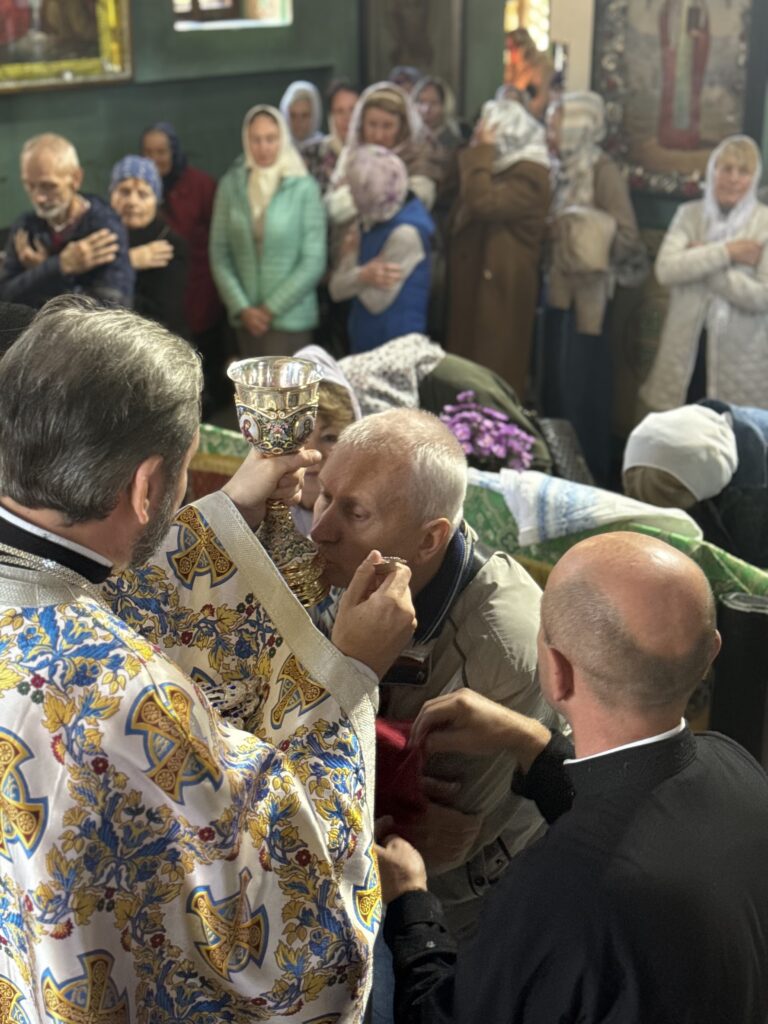 Літургія Покрова Пресвятої Богородиці.